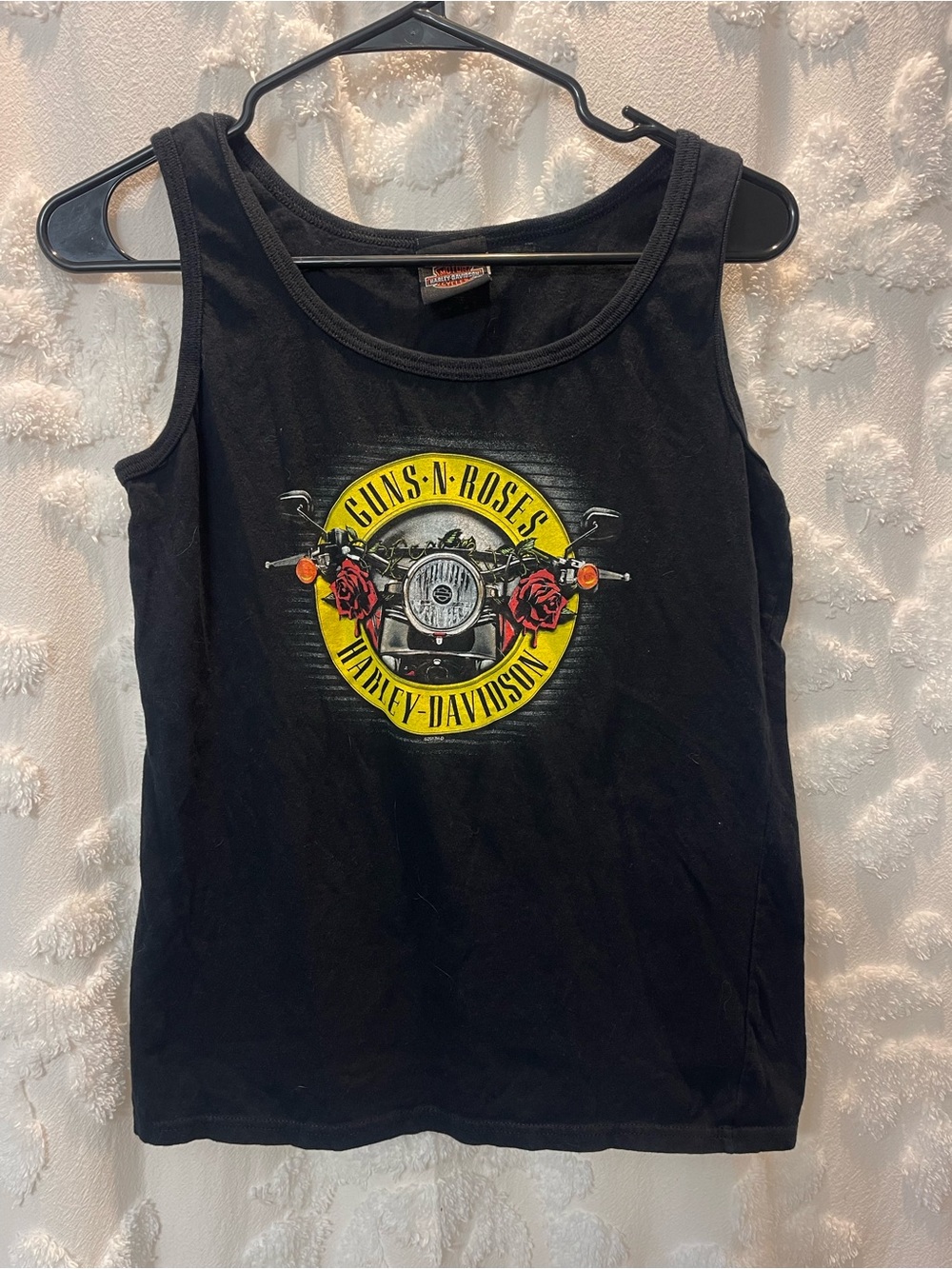 Harley Davidson black Guns N Roses tank top